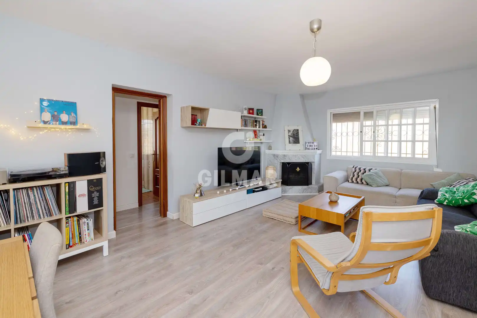 Living room of Houses for sale in Estepona  with Heating, Private garden and Swimming Pool