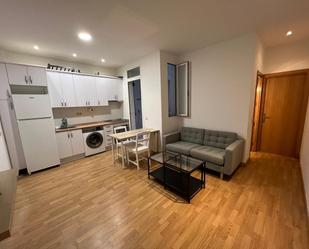 Living room of Planta baja to rent in  Madrid Capital  with Air Conditioner, Heating and Parquet flooring