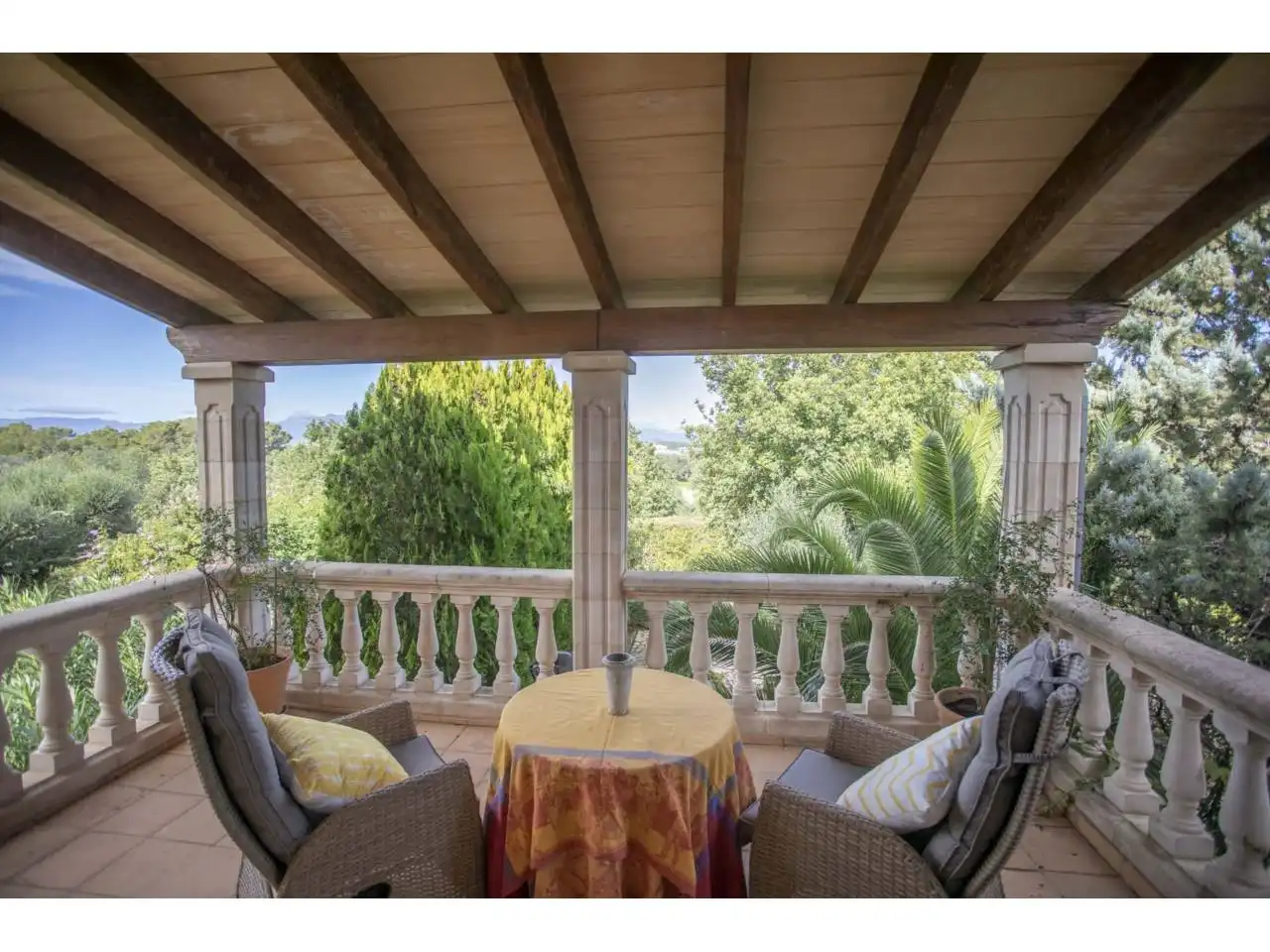 Terraza de Finca rústica en venta en Montuïri con Aire acondicionado, Calefacción y Jardín privado
