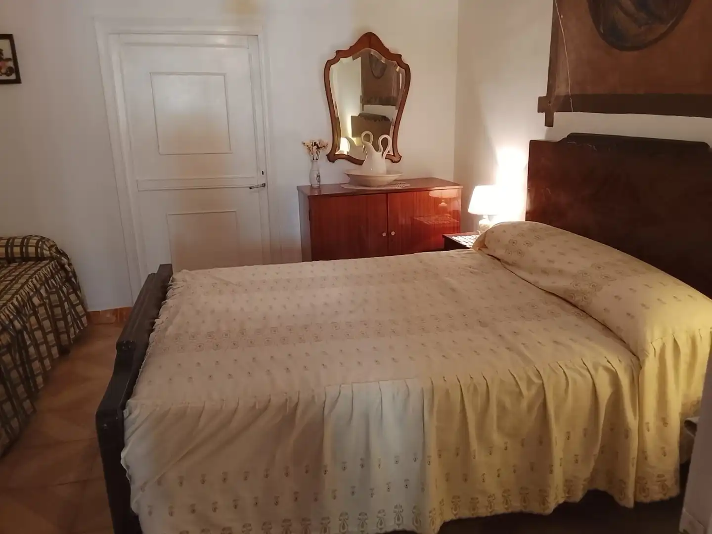 Bedroom of Houses for sale in Campillo de Altobuey  with Furnished