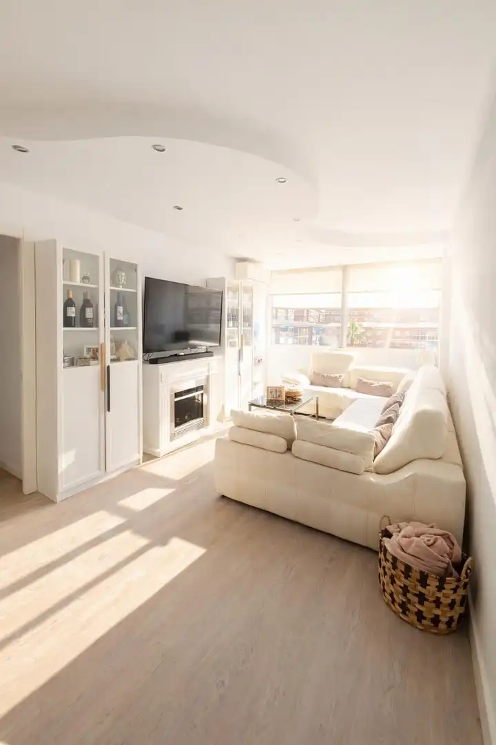 Living room of Flat for sale in Málaga Capital  with Air Conditioner