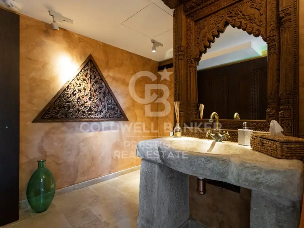 Baño de Casa o chalet en venta en Sitges con Aire acondicionado, Jardín privado y Terraza
