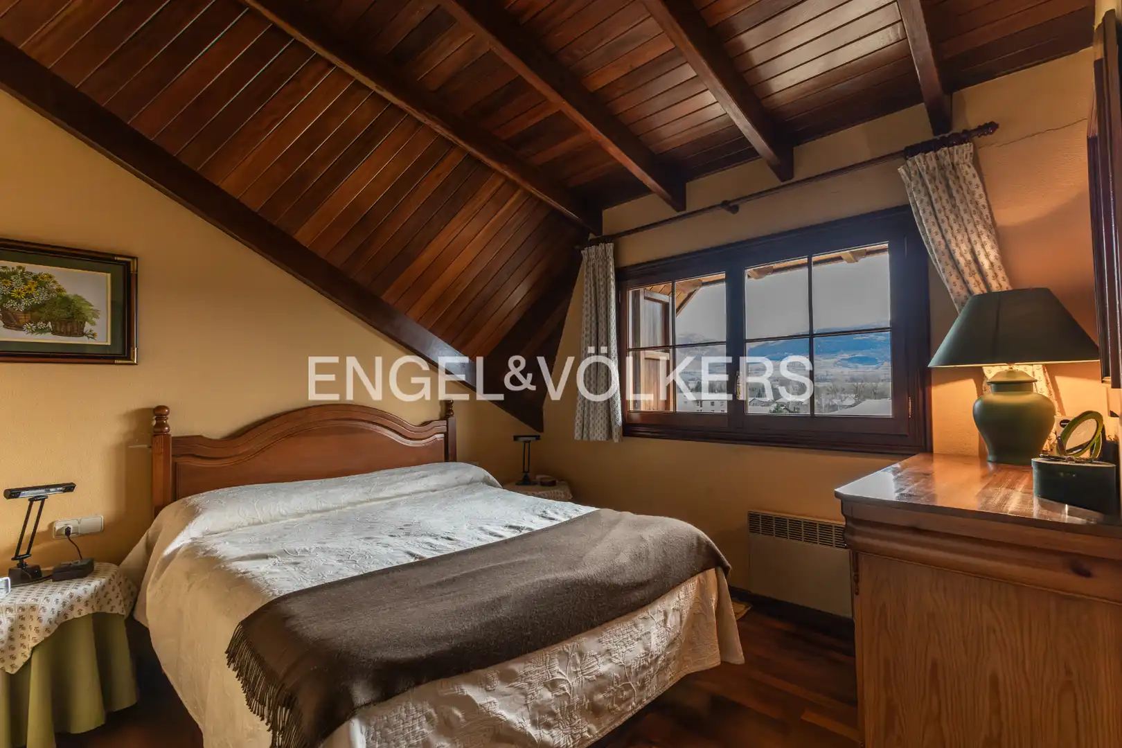Bedroom of Detached homes for sale in Llívia  with Heating, Parquet flooring and Terrace