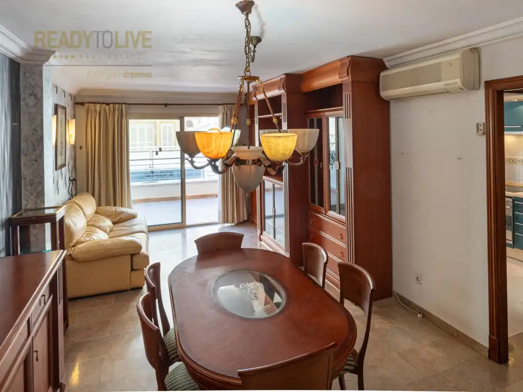 Comedor de Dúplex en venta en Alcúdia con Aire acondicionado, Terraza y Amueblado