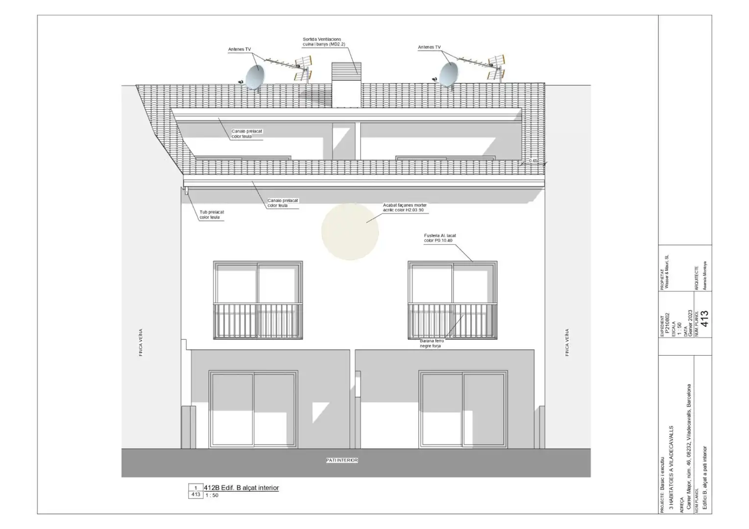 Casa o chalet en venta en Viladecavalls con Calefacción y Terraza