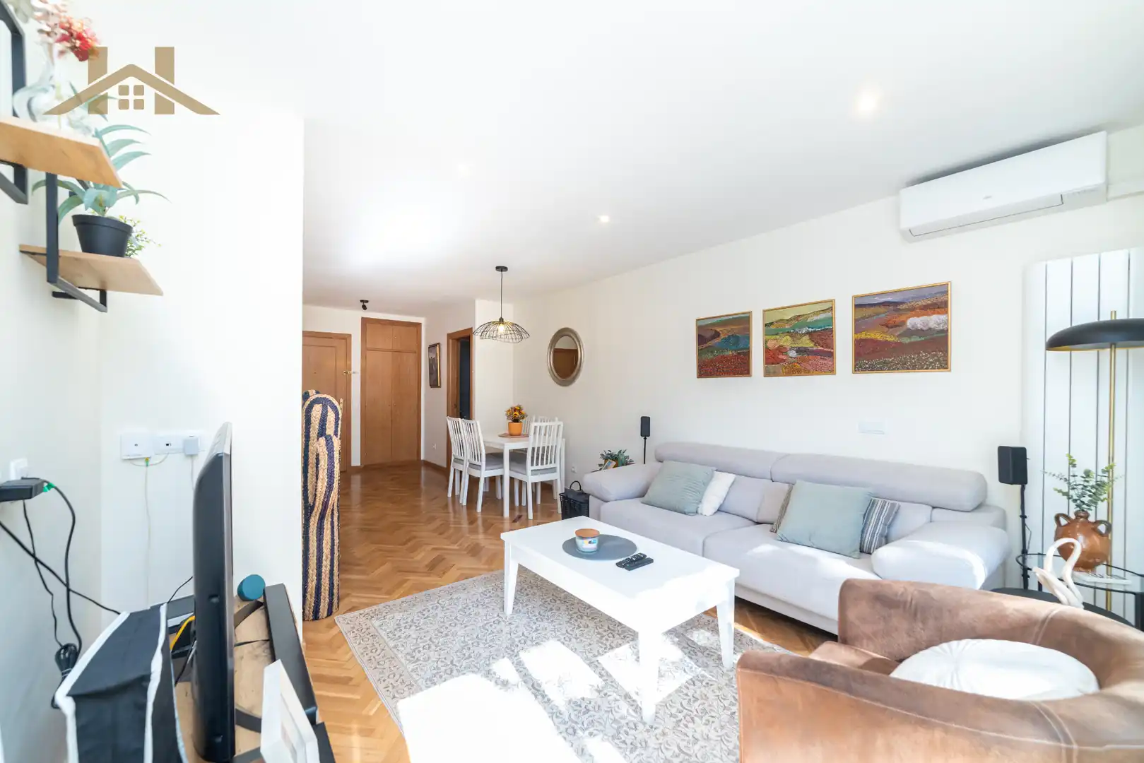 Sala de estar de Piso en venta en Avenida Europa