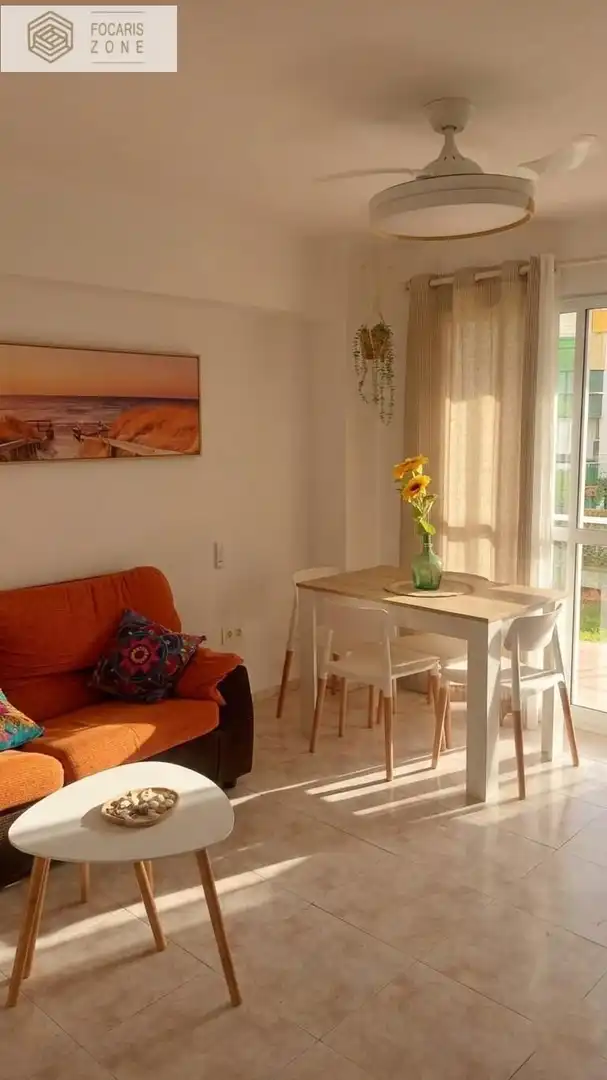 Dining room of Flat for share in Málaga  with Terrace, Furnished and Balcony