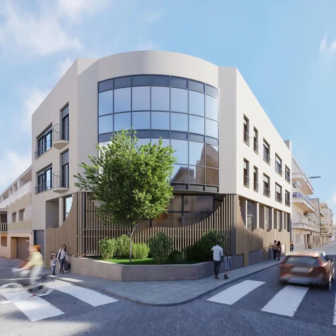 Vista exterior de Pis en venda en Gavà