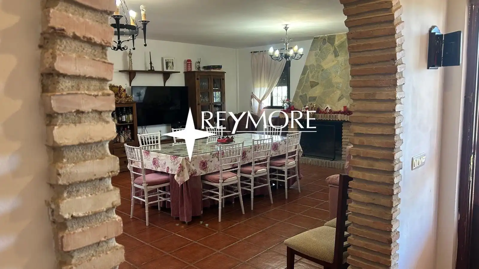 Dining room of Houses for sale in Obejo  with Private garden, Terrace and Storage room