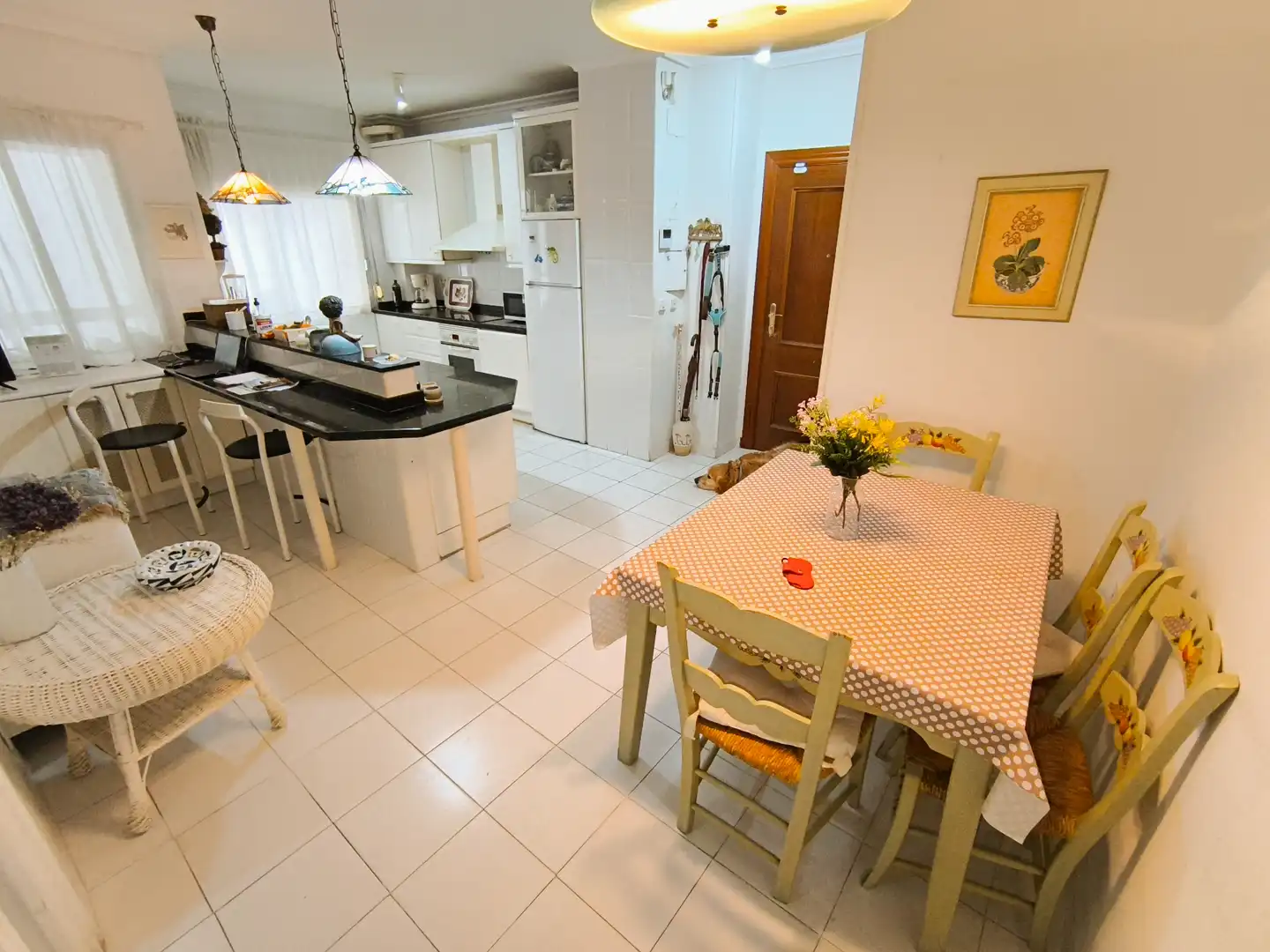 Cocina de Piso en venta en Palencia con Calefacción, Parquet y Terraza