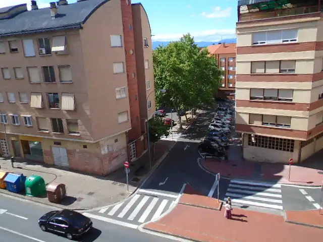 Exterior view of Flat for sale in  Logroño  with Heating and Balcony