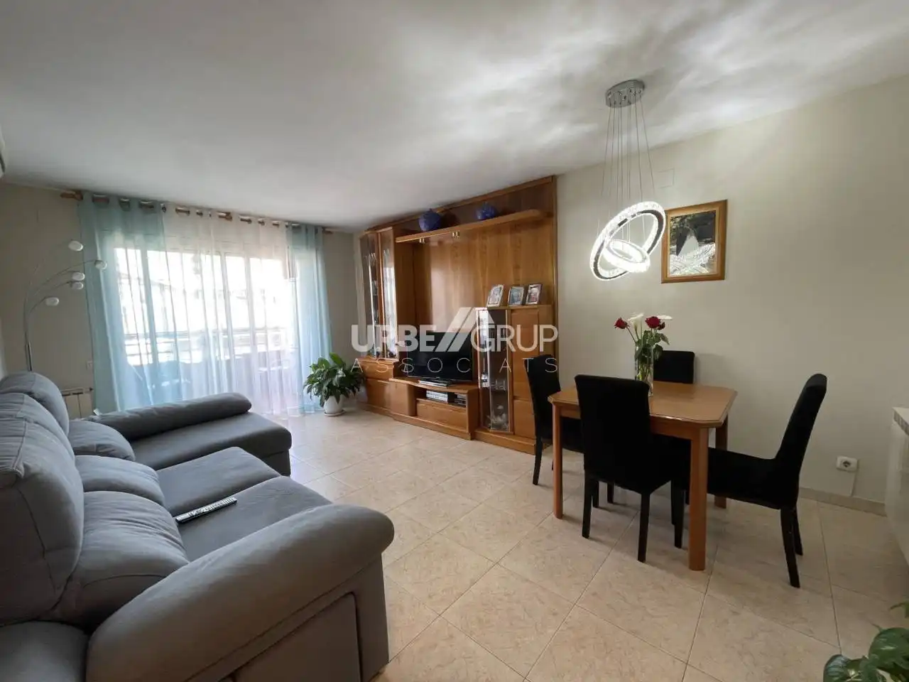 Living room of Flat for sale in Sant Andreu de la Barca  with Heating, Terrace and Storage room