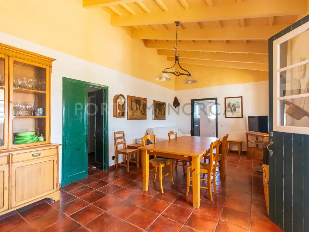 Casa rústica amb piscina en venda a Ferreries poble, imagen 3