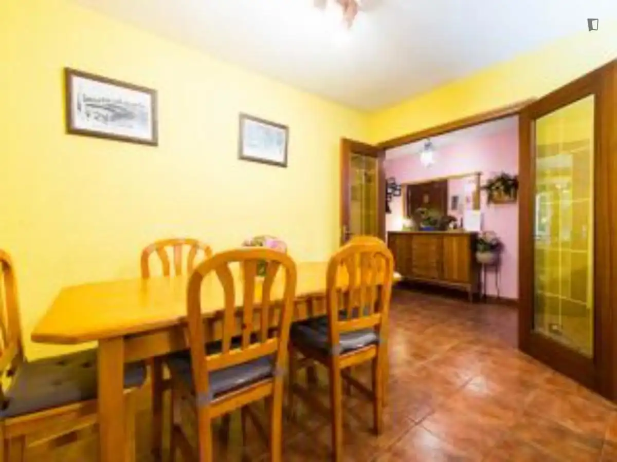 Dining room of Apartments for rent in Madrid  with Air Conditioner, Heating and Furnished