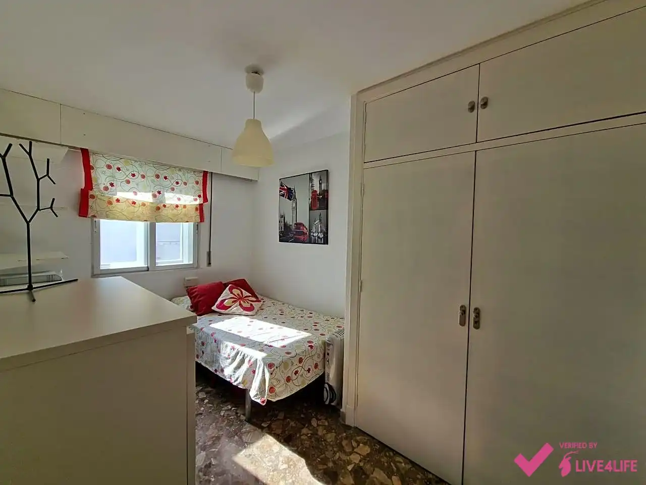 Habitación de Piso de alquiler en Sevilla con Aire acondicionado, Calefacción y Terraza