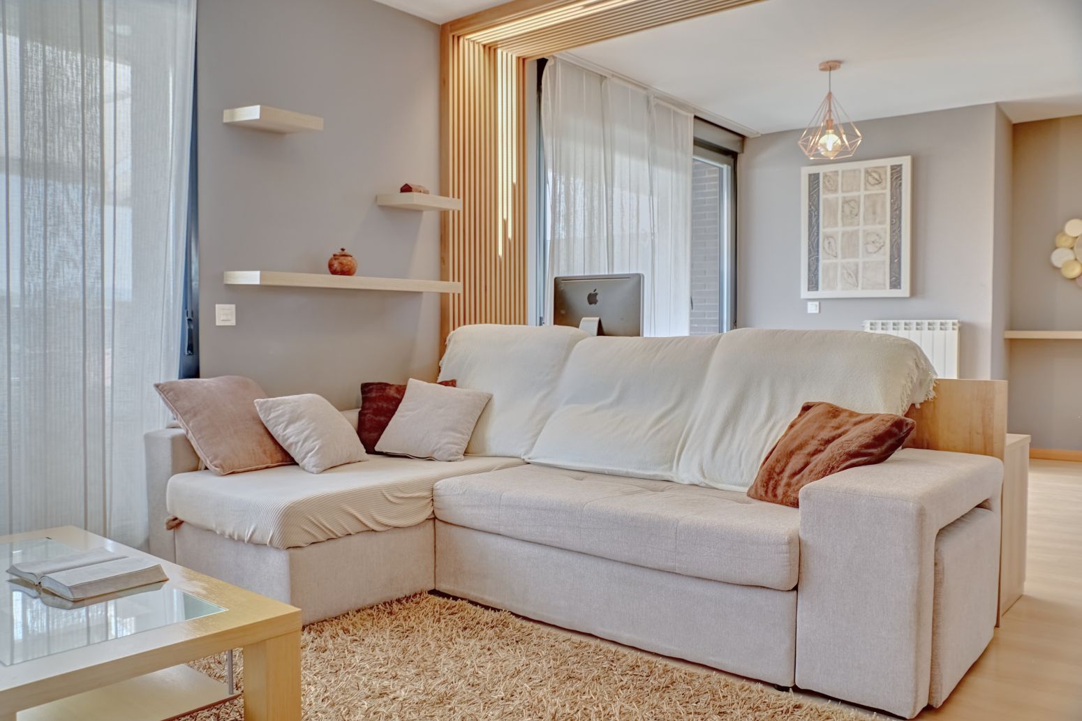 Living room of Attic for sale in  Pamplona / Iruña  with Terrace, Storage room and Balcony