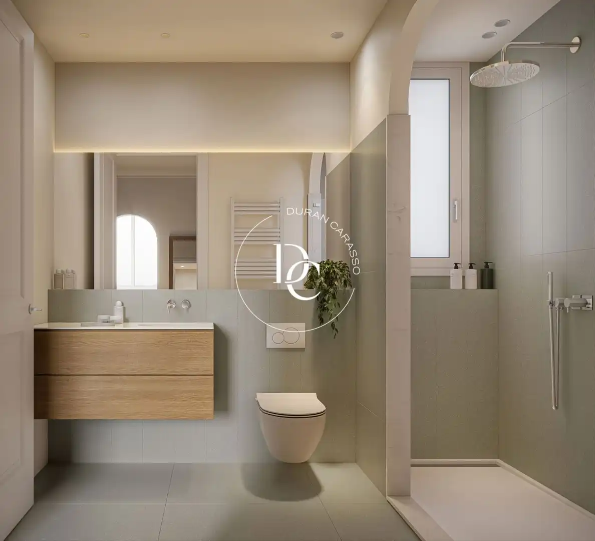 Bathroom of Flat for sale in Barcelona  with Air Conditioner, Heating and Terrace