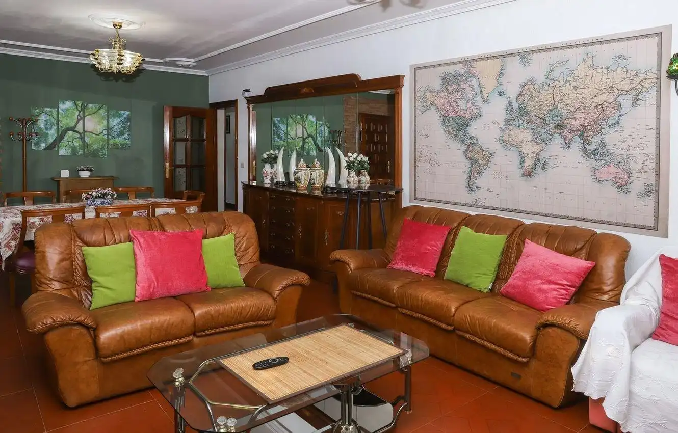 Sala de estar de Casa o chalet en venta en Trespaderne con Calefacción, Jardín privado y Terraza