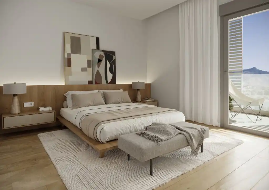 Dormitori de Apartament en venda en Marbella amb Aire condicionat, Terrassa i Piscina