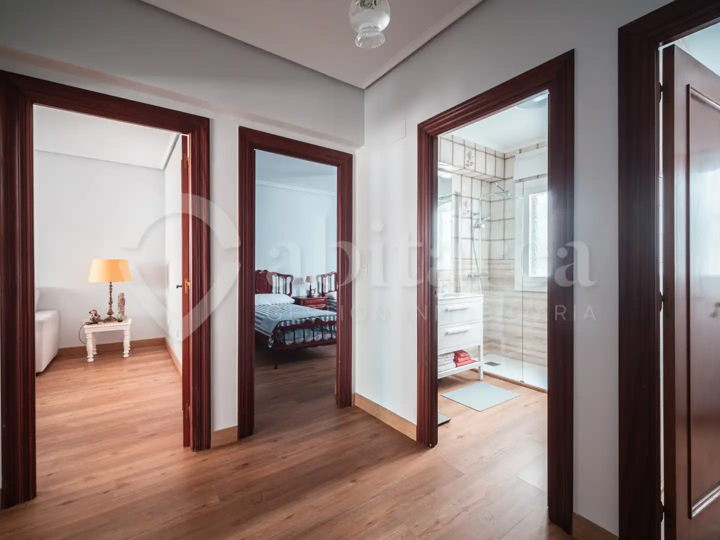 Bedroom of Flat for sale in Santoña  with Heating, Parquet flooring and Balcony