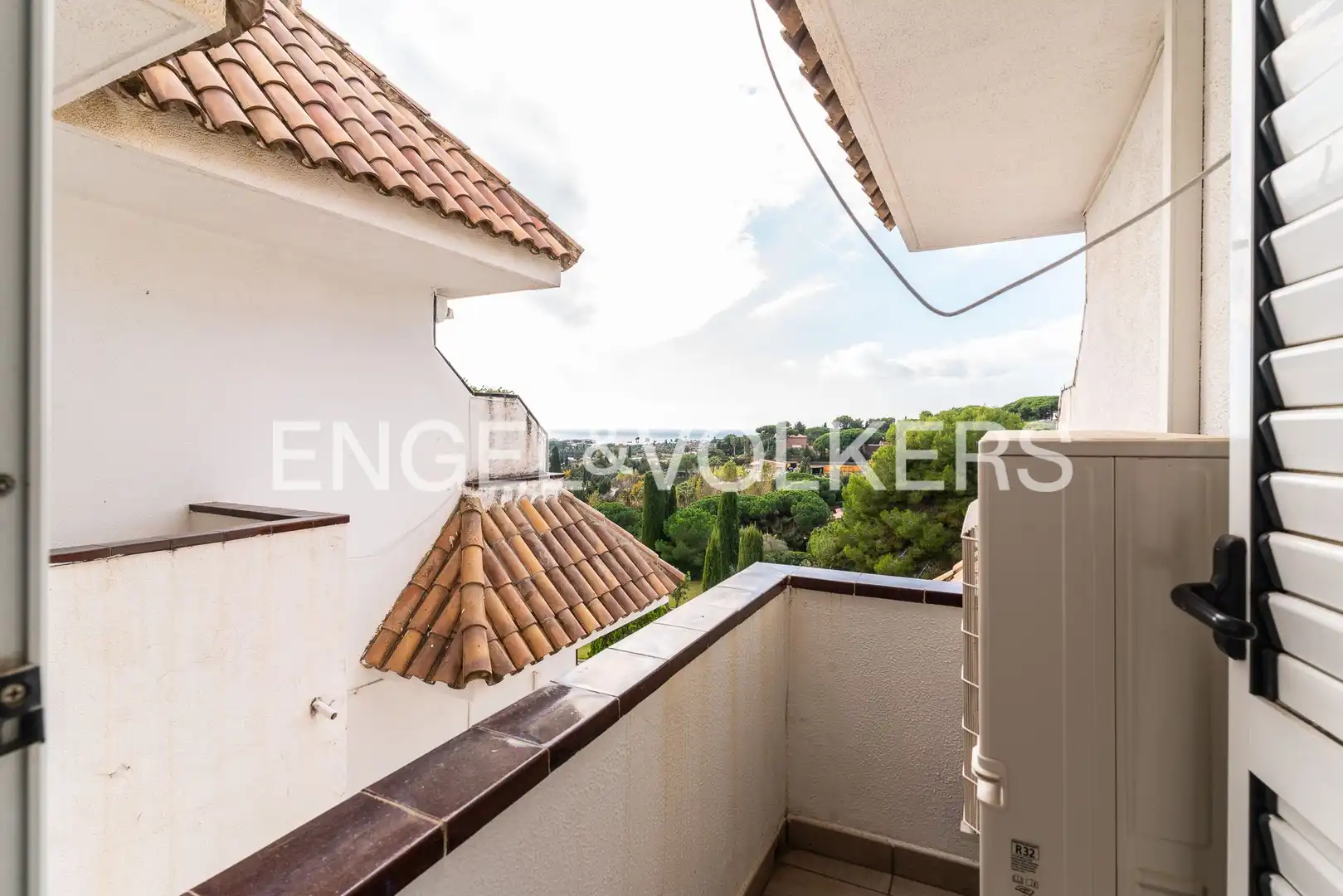 Terrasse von Wohnung zum Verkauf in Sant Vicenç de Montalt mit Heizung, Terrasse und Balkon