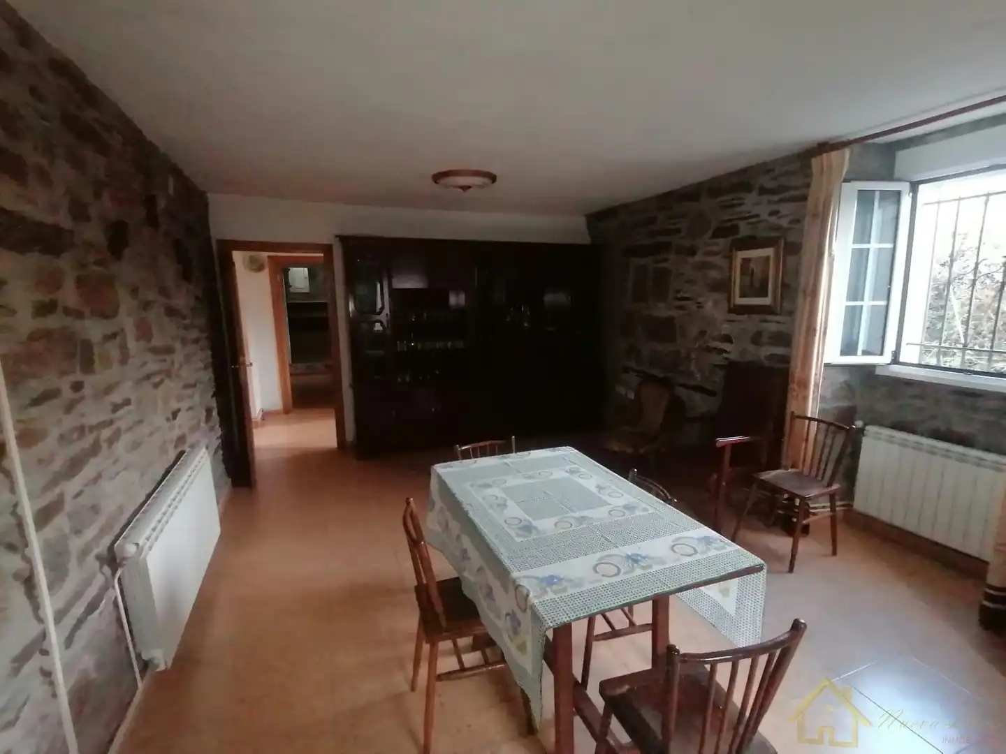 Dining room of Houses for sale in Castroverde  with Heating, Storage room and Furnished