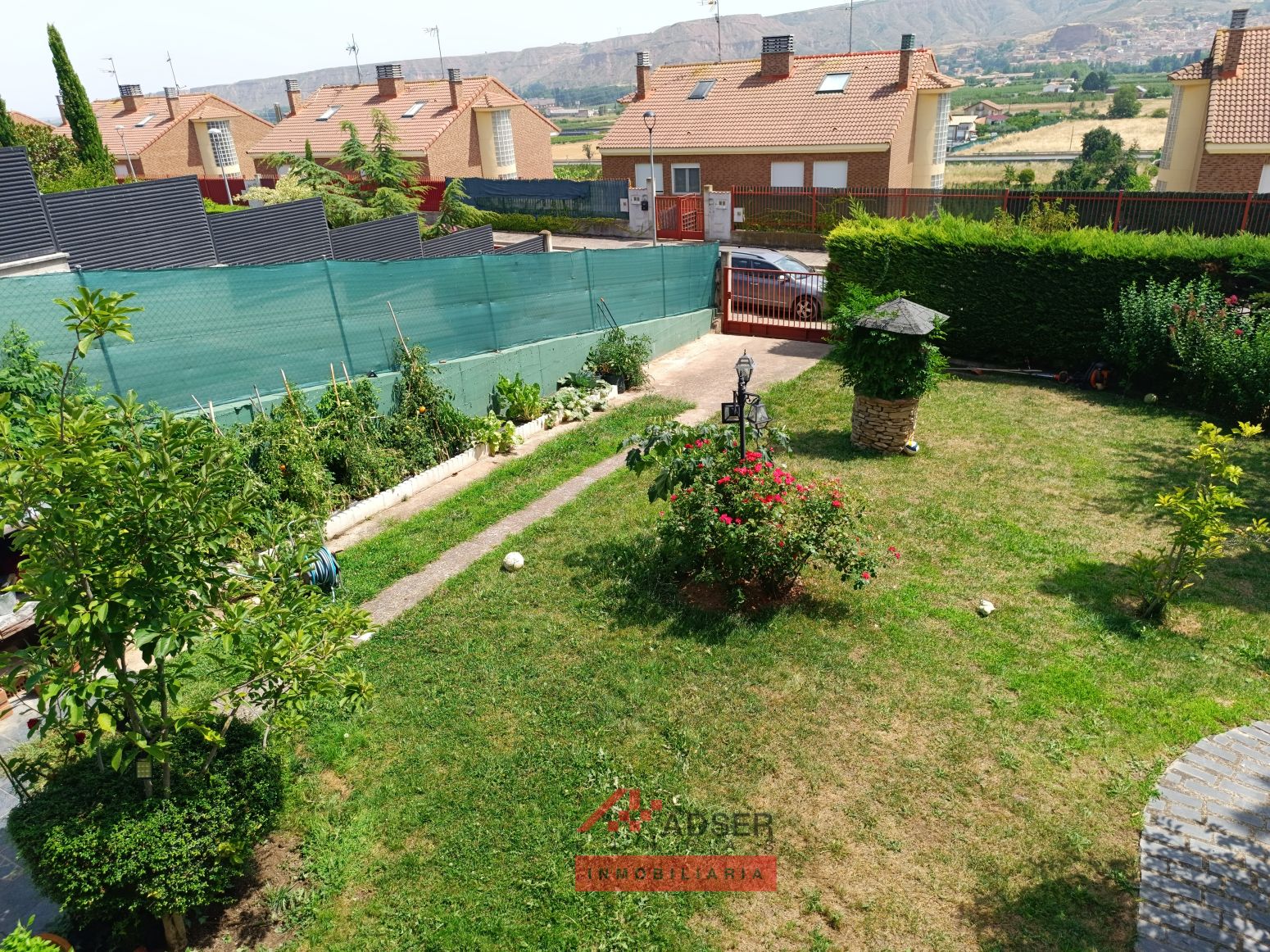 Garden of Single-family semi-detached for sale in Albelda de Iregua  with Air Conditioner, Heating and Private garden