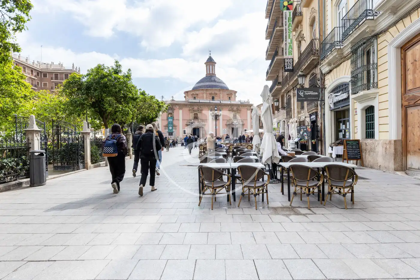 Vista exterior de Pis de lloguer en Valencia amb Aire condicionat, Calefacció i Moblat