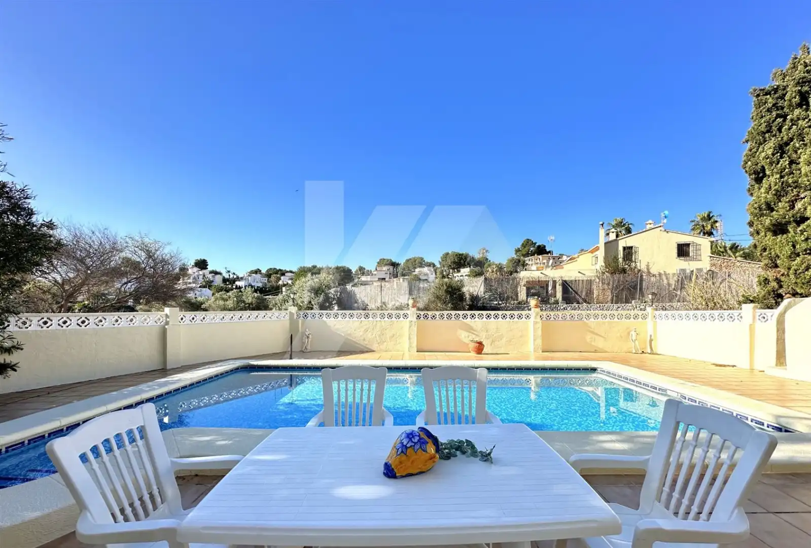 Piscina de Casa o chalet en venta en Benissa con Aire acondicionado, Calefacción y Jardín privado