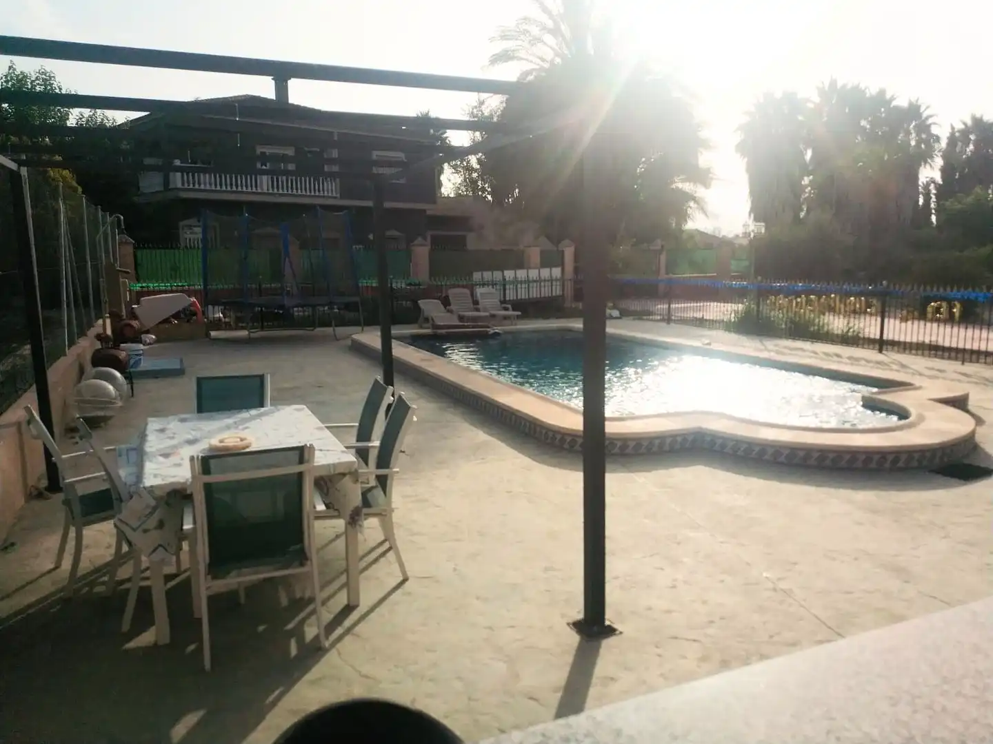 Piscina de Casa o xalet en venda en Orihuela amb Jardí privat, Moblat i Balcó