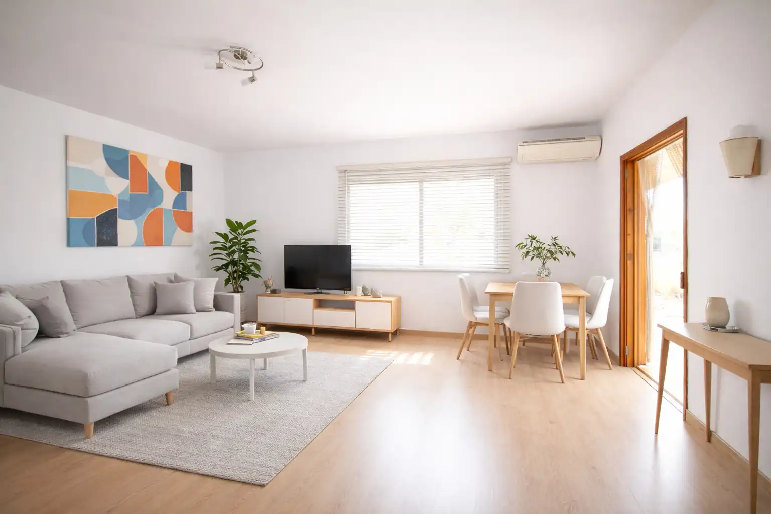 Sala de estar de Casa o chalet en venta en Marratxí con Aire acondicionado, Jardín privado y Terraza