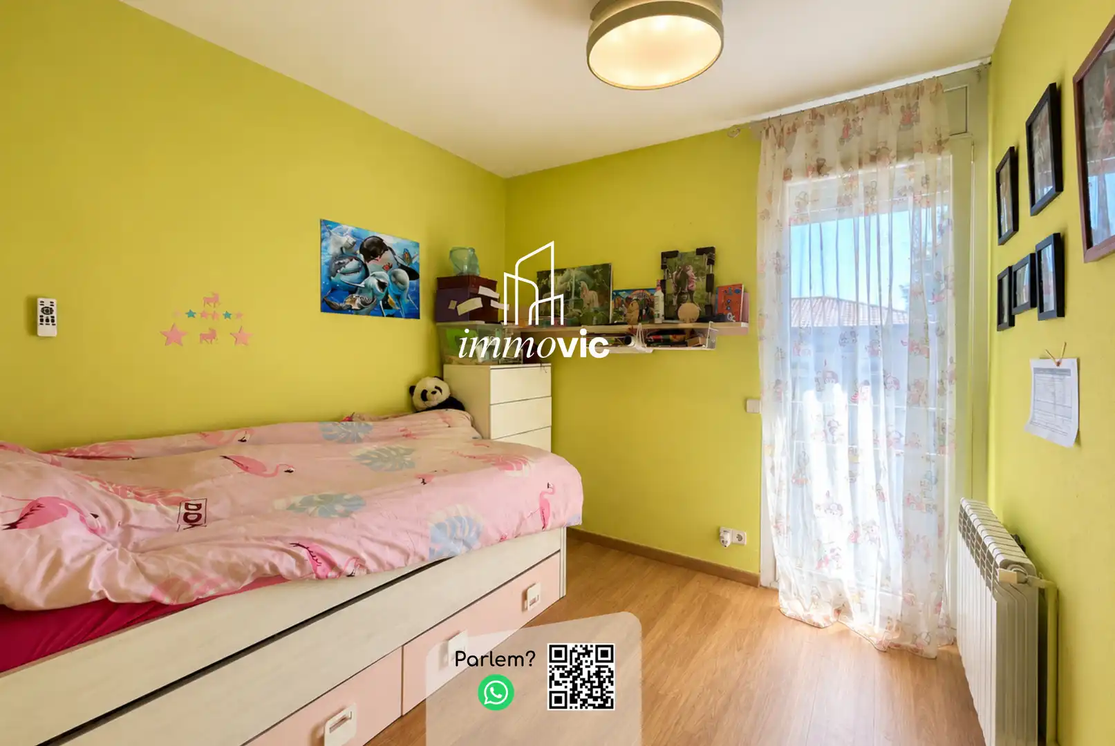 Bedroom of Detached homes for sale in Olot  with Heating, Private garden and Parquet flooring