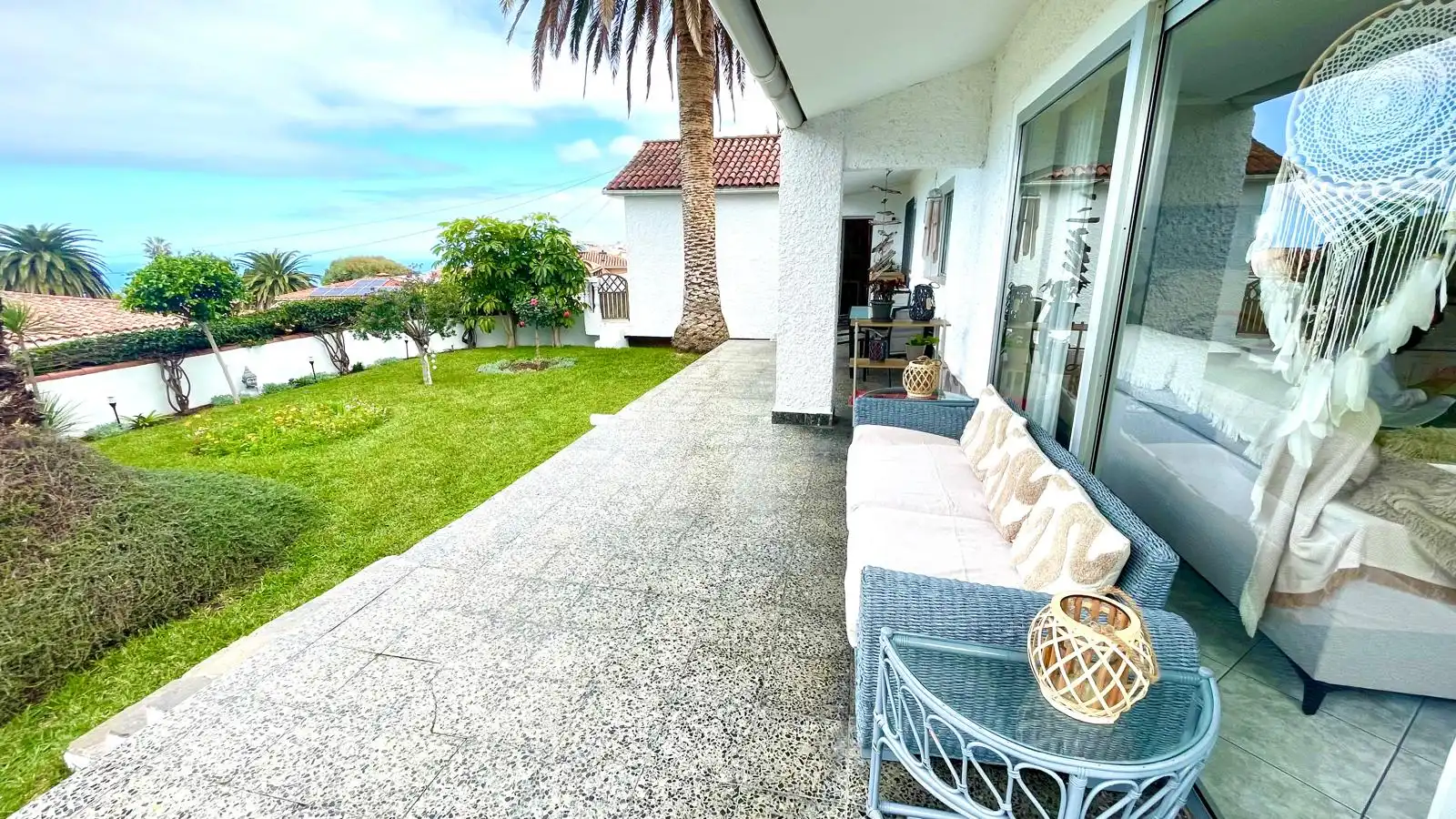Terrace of Houses for sale in La Orotava  with Private garden, Terrace and Furnished