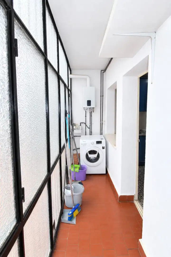 Balcony of Flat for sale in El Perchel
