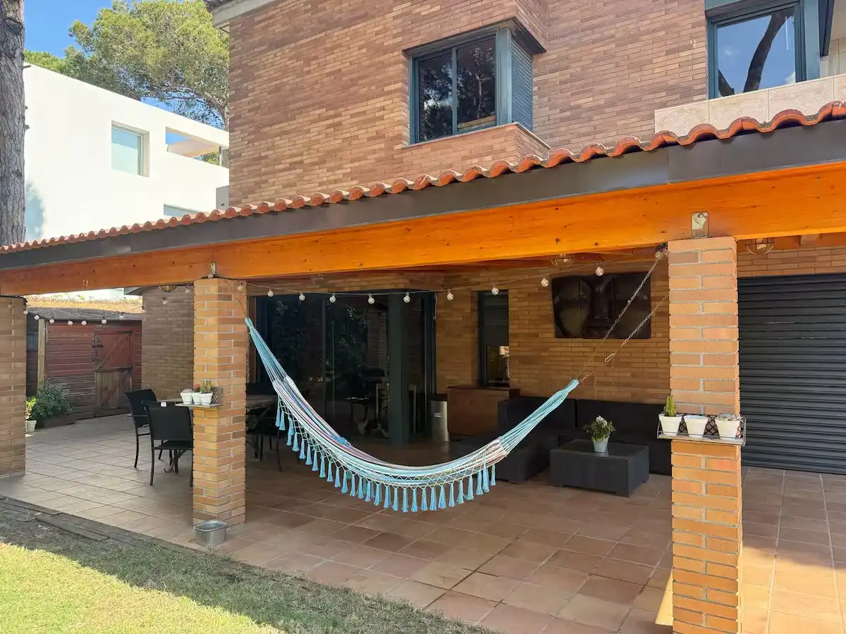 Terrace of Houses for rent in Castelldefels  with Air Conditioner, Private garden and Terrace