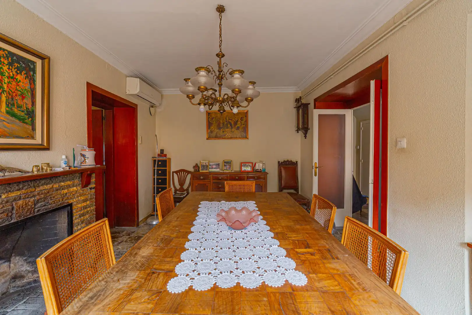Dining room of Houses for sale in Sant Feliu de Llobregat  with Heating, Private garden and Balcony