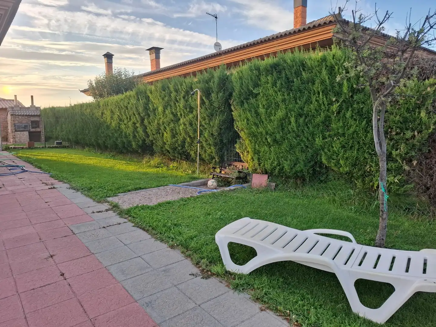 Jardín de Casa o chalet en venta en San Cristóbal de la Cuesta con Calefacción, Jardín privado y Piscina
