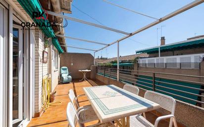 Terrace of Attic for sale in  Granada Capital  with Air Conditioner and Terrace