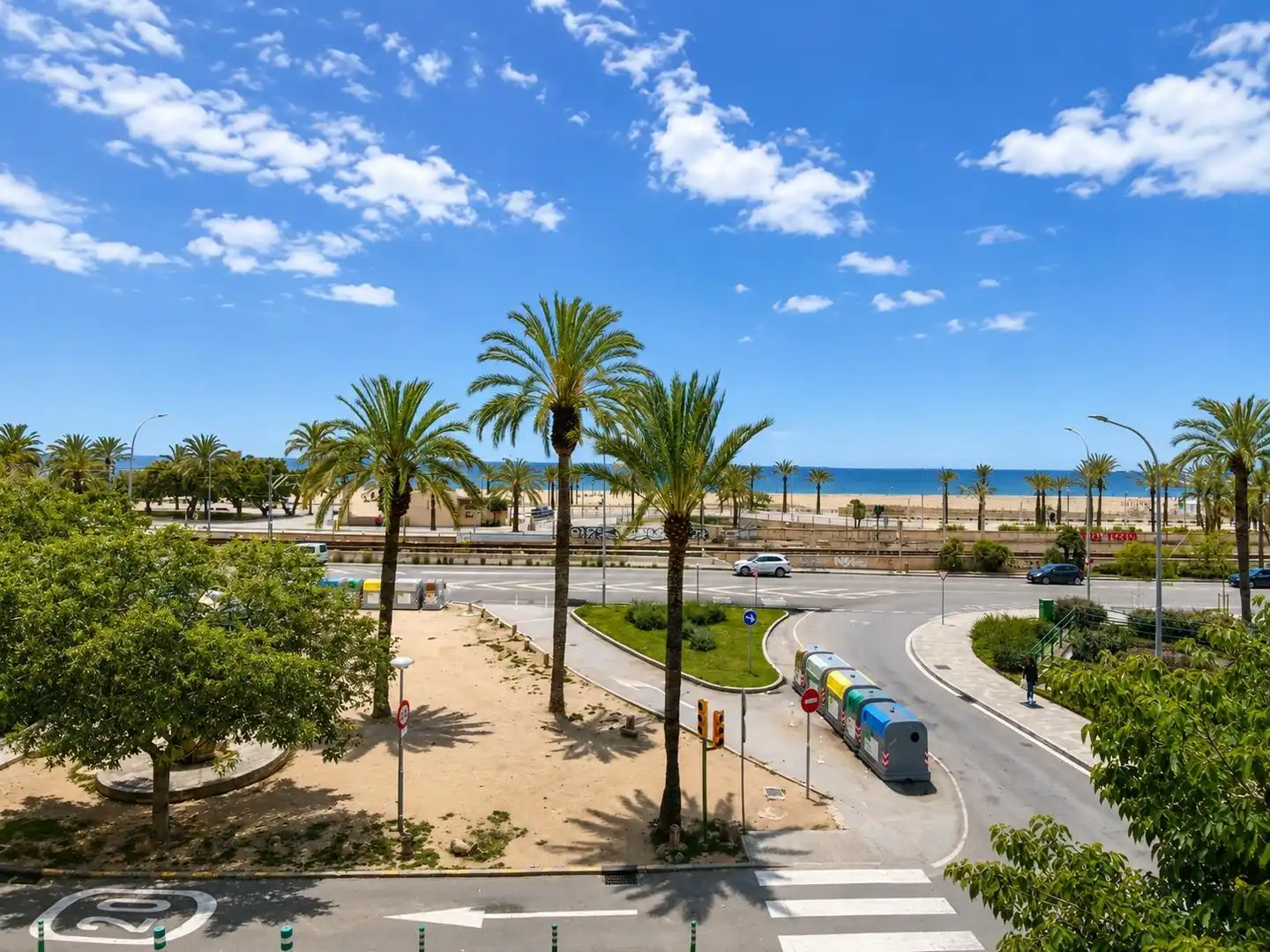 Vista exterior de Piso en venta en Mataró con Aire acondicionado y Trastero