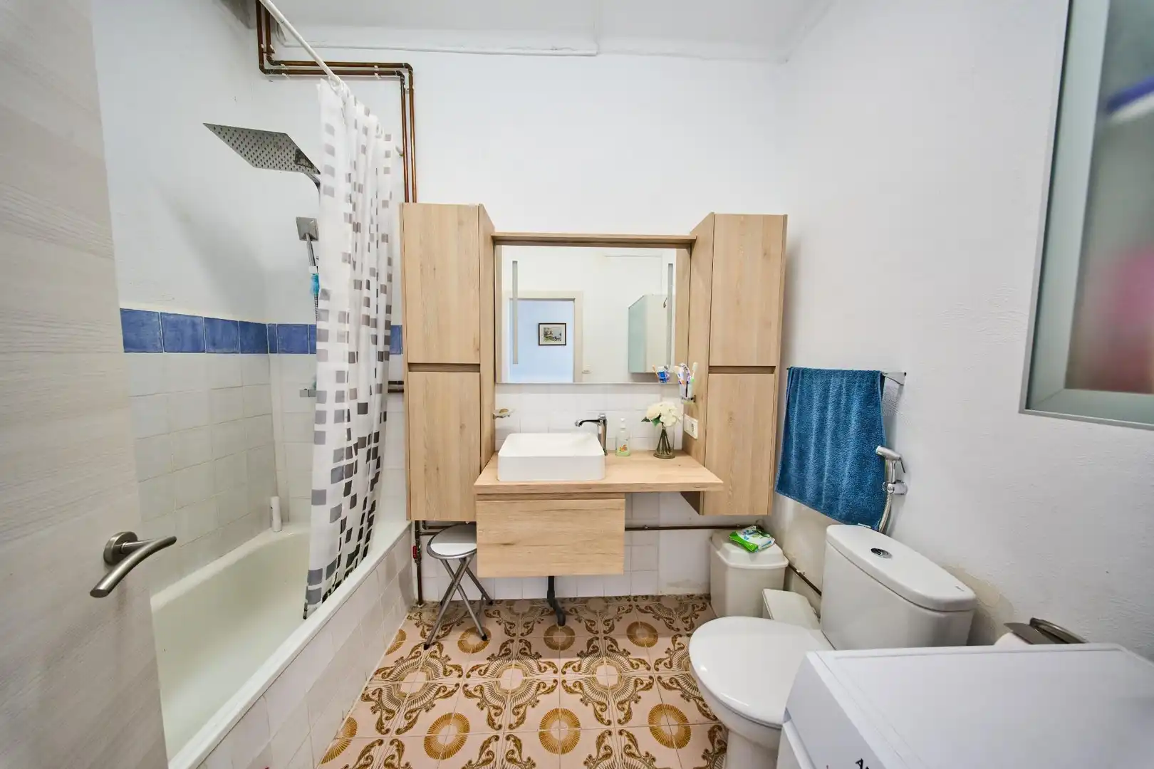 Bany de Casa o xalet en venda en Bérchules amb Aire condicionat, Terrassa i Moblat