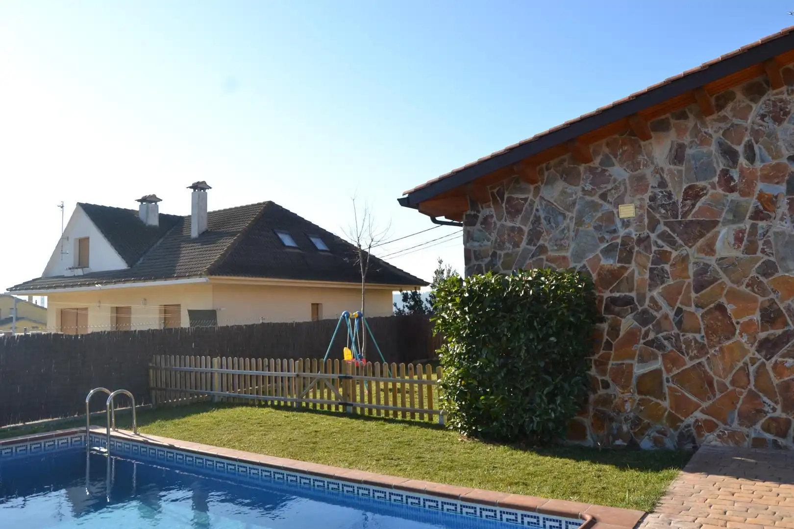 Piscina de Casa o xalet de lloguer en Sant Vicenç de Castellet