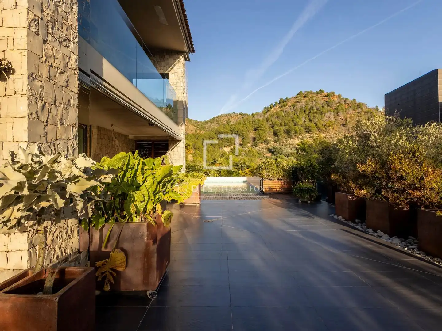Terraza de Casa o chalet en venta en Sagunto / Sagunt con Aire acondicionado, Calefacción y Jardín privado