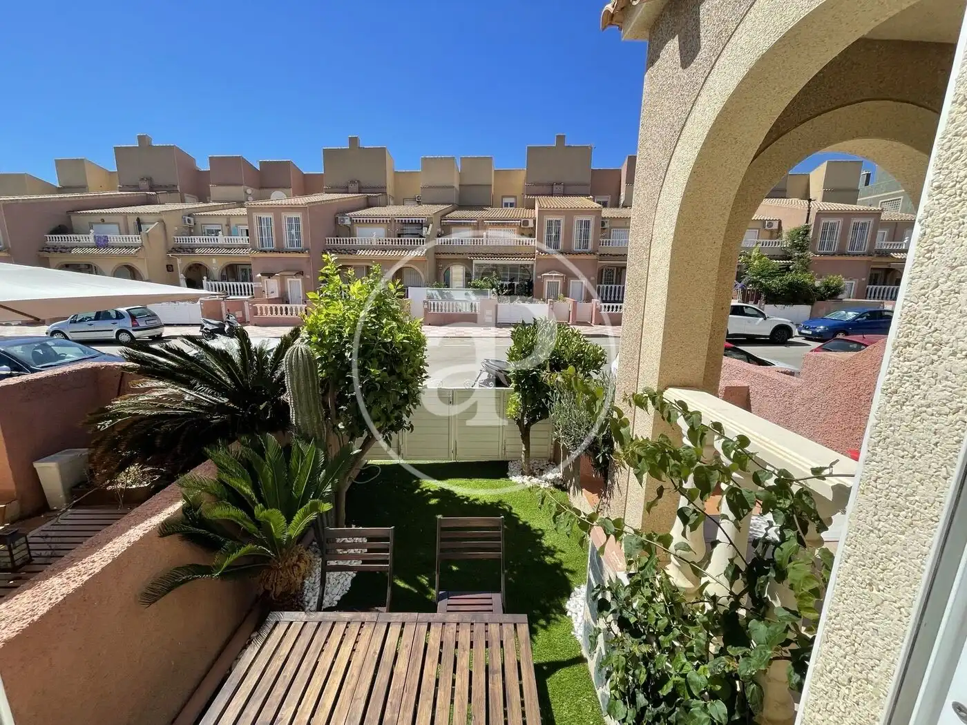 Exterior view of Duplexes for rent in Santa Pola  with Air Conditioner, Heating and Private garden