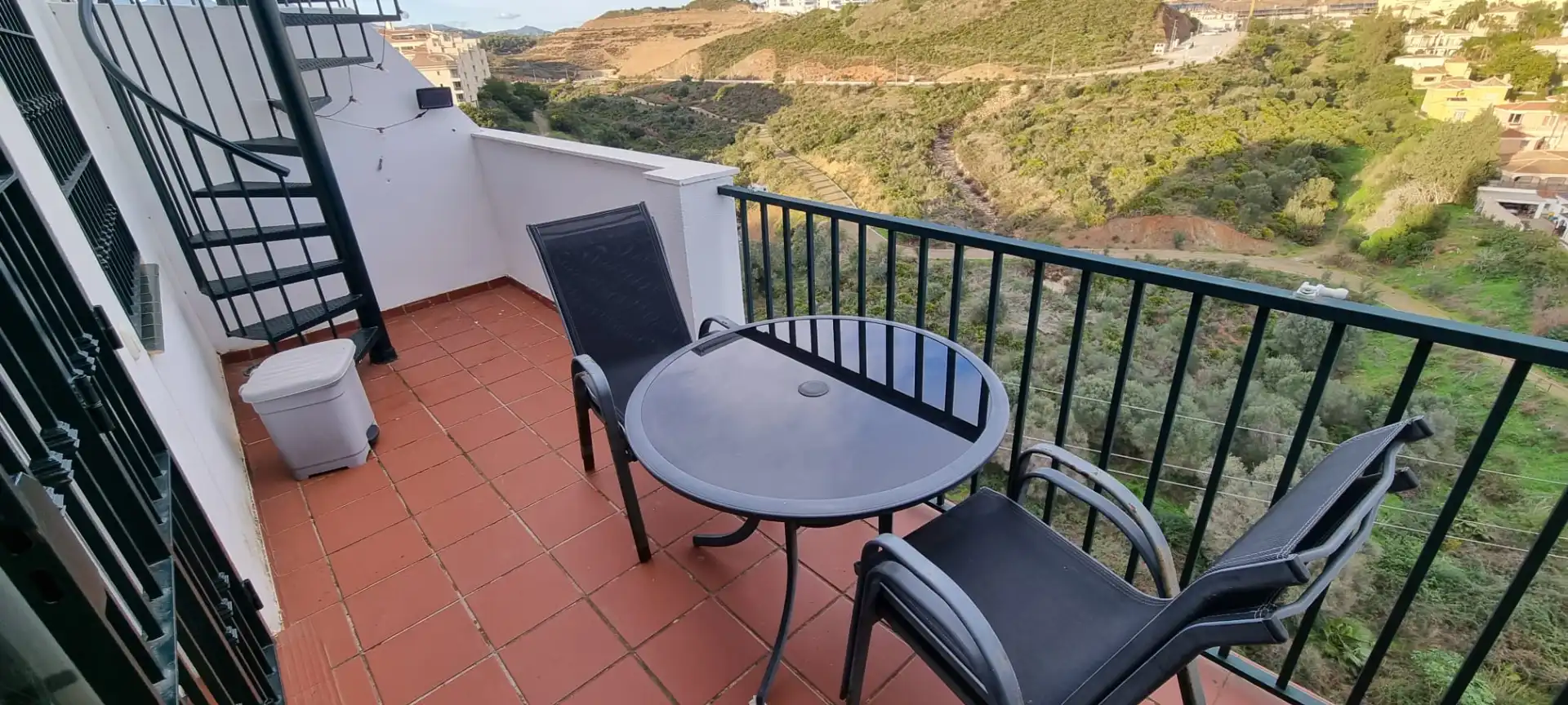 Terrassa de Àtic en venda en Mijas amb Aire condicionat, Terrassa i Piscina comunitària