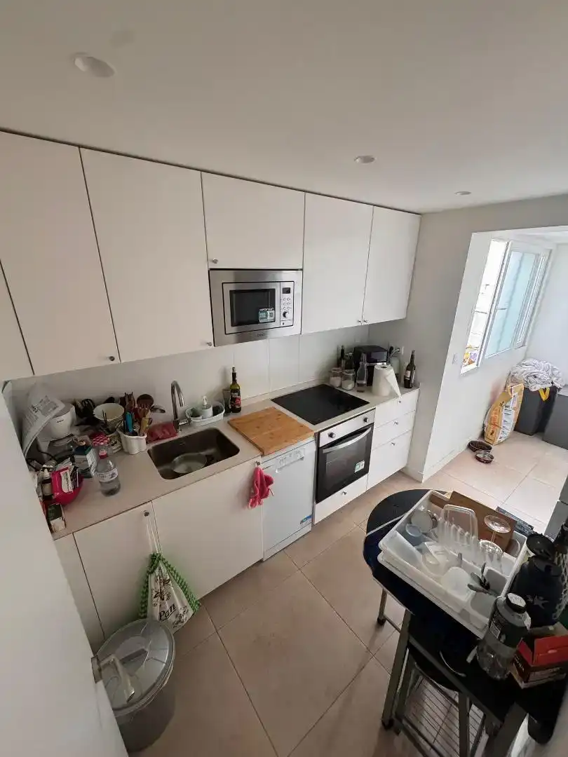 Kitchen of Flat for share in Alcorcón  with Oven, Washing machine and Microwave