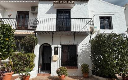 Exterior view of Single-family semi-detached for sale in Nerja  with Balcony and Community pool