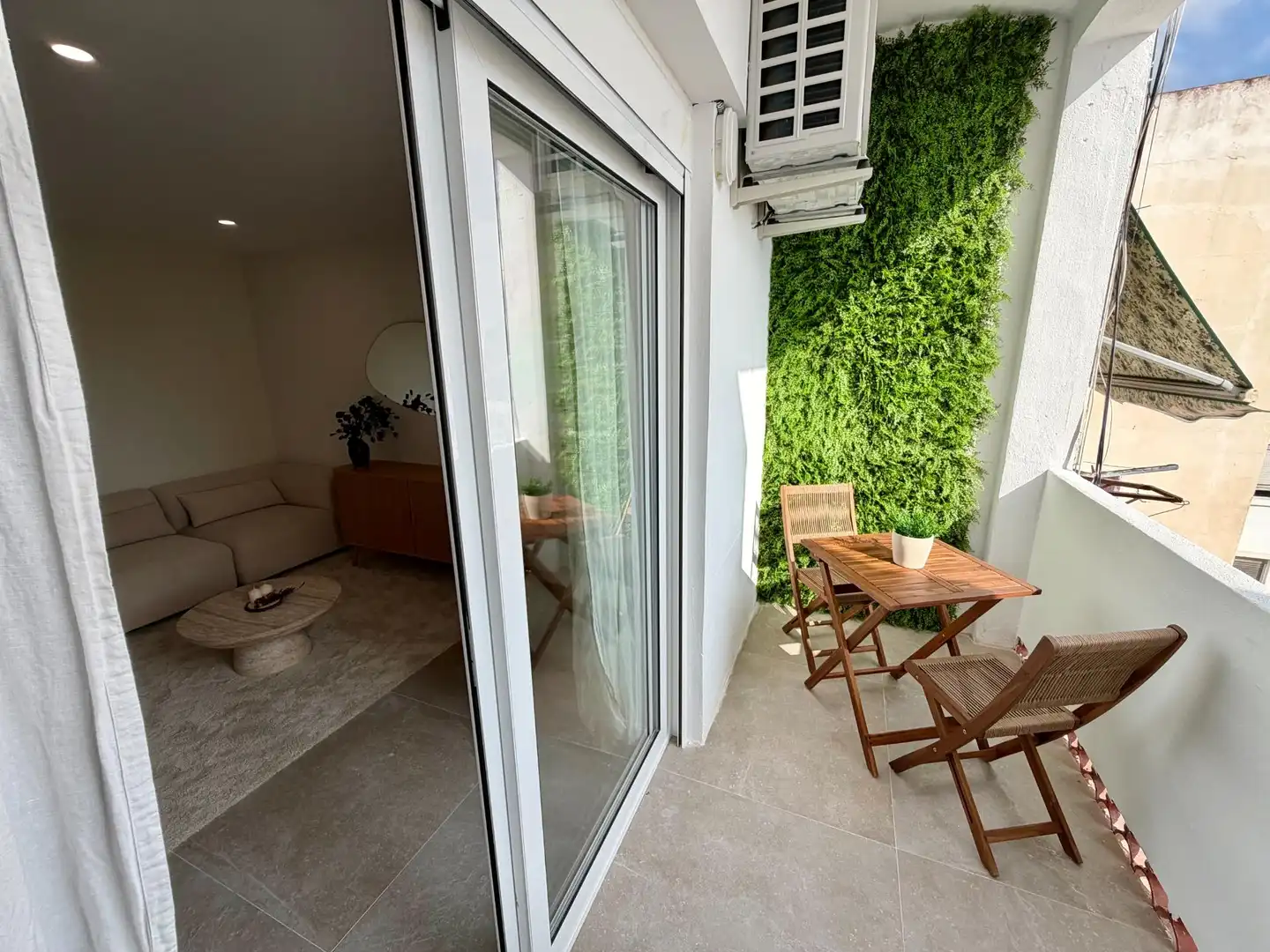 Balcony of Flat for sale in Valencia  with Air Conditioner, Furnished and Balcony