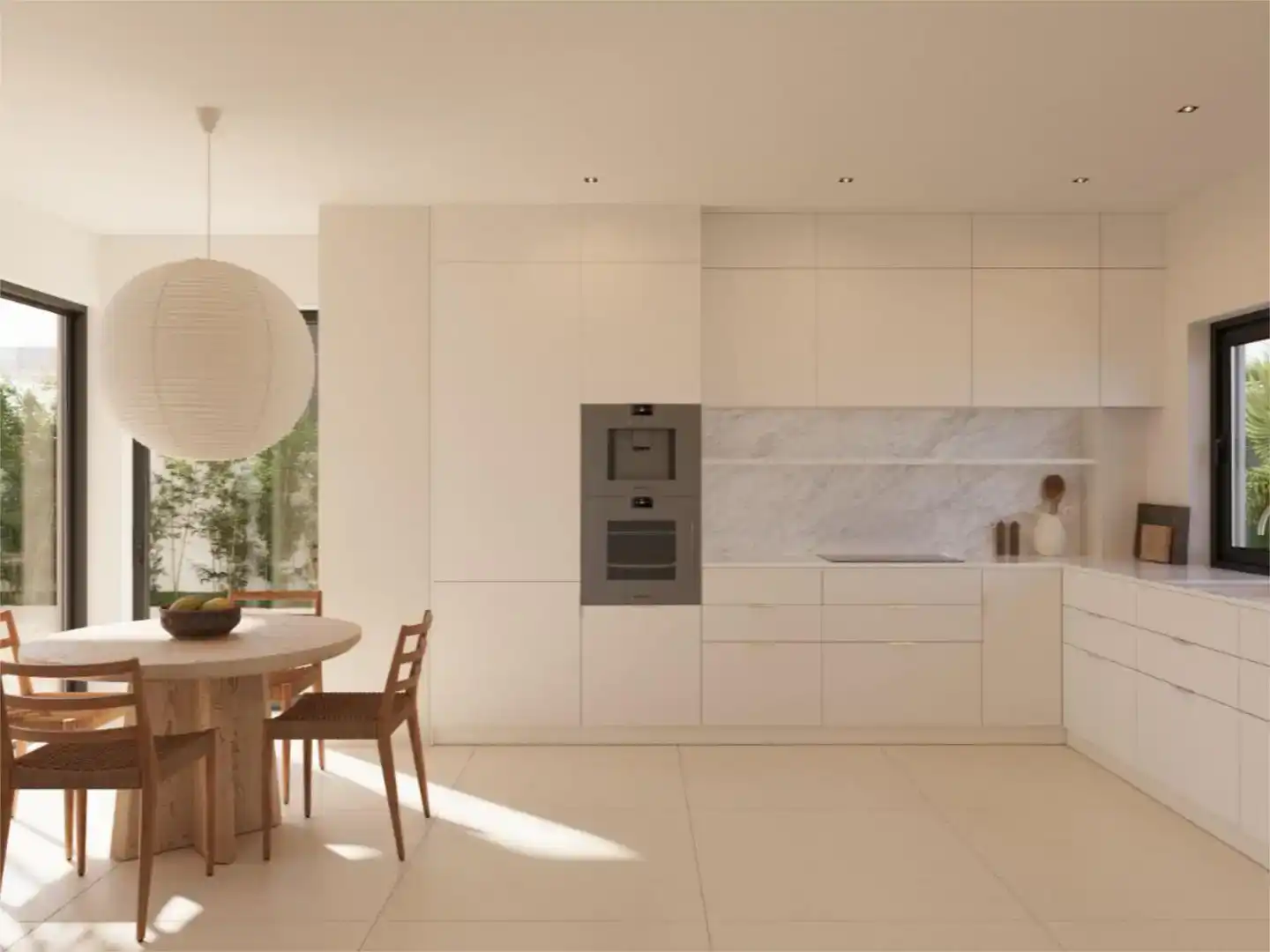 Cocina de Casa o chalet en venta en El Campello con Aire acondicionado, Piscina y Balcón
