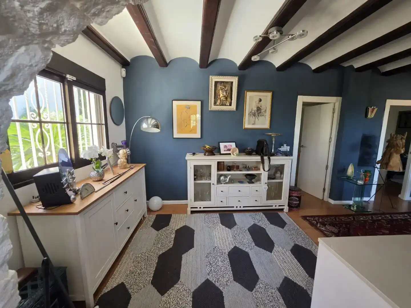 Sala de estar de Casa o chalet en venta en Dénia con Aire acondicionado, Jardín privado y Trastero