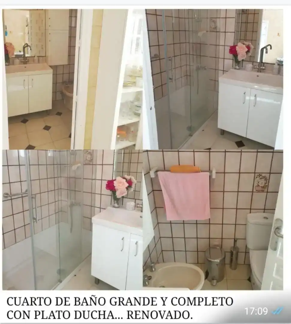 Baño de Casa o chalet en venta en El Cerro de Andévalo con Aire acondicionado, Trastero y Amueblado